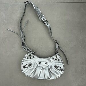 Silver Crossbody Purse